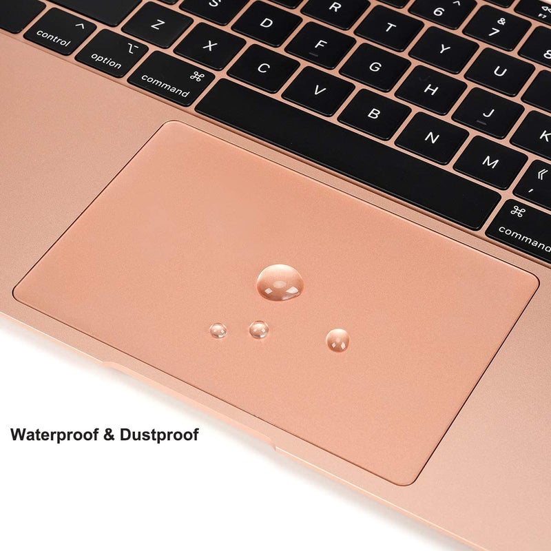 imComor [2PCS] Trackpad Protector Skin for 2021 2020 MacBook Air 13 Inch A2337 M1 A2179 A1932 Touch Pad Cover Skin Anti-Scratch Anti-Water for MacBook Air 13 Inch A2337 A2179 A1932 Touch ID Accessories, Clear - Image 3